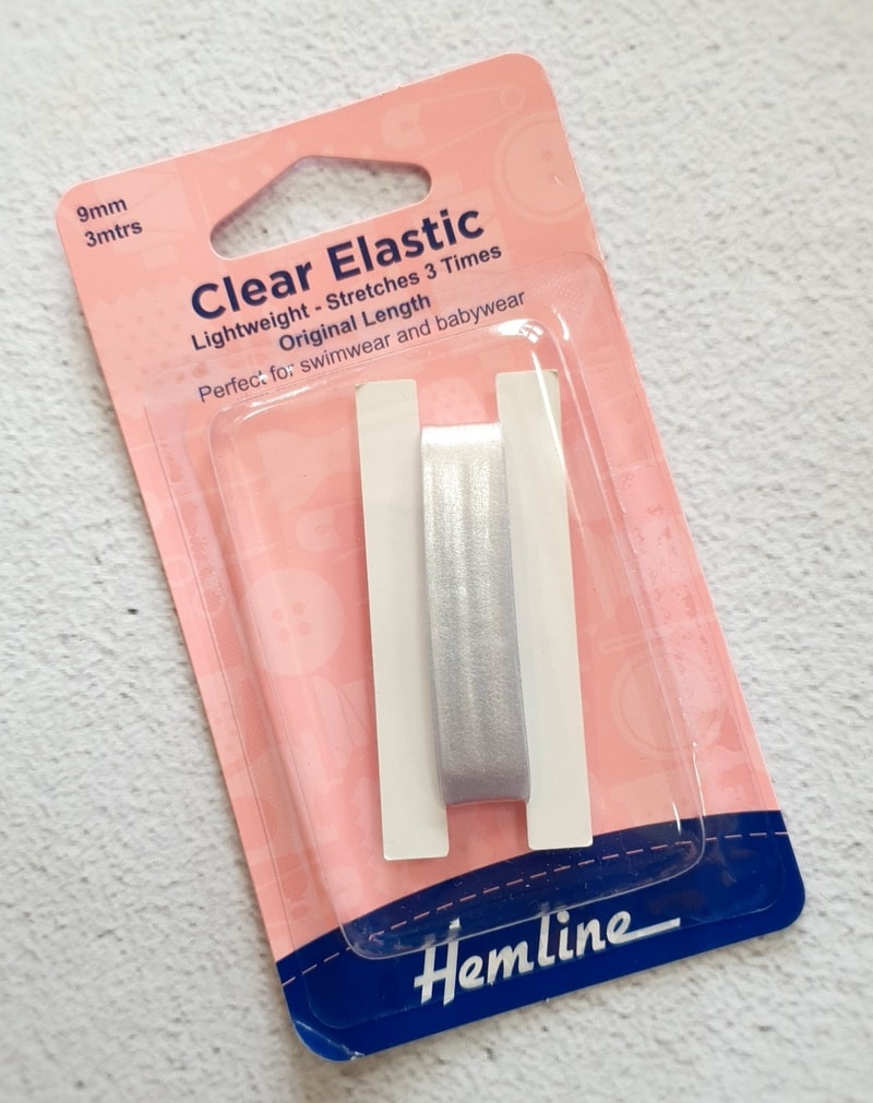 Clear 9mm Swim Elastic